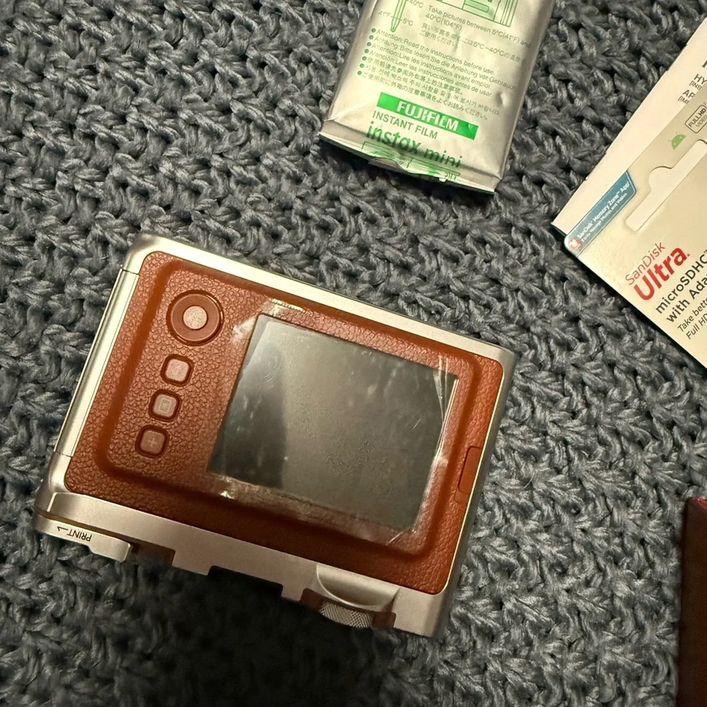 Fujifilm Brown and Silver Film Camera for Classic Photography